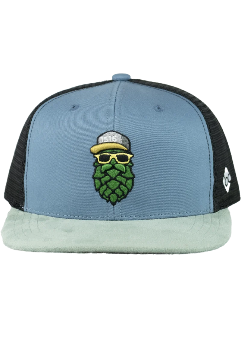 Snapback-Cap mit cooler Hopfendolde