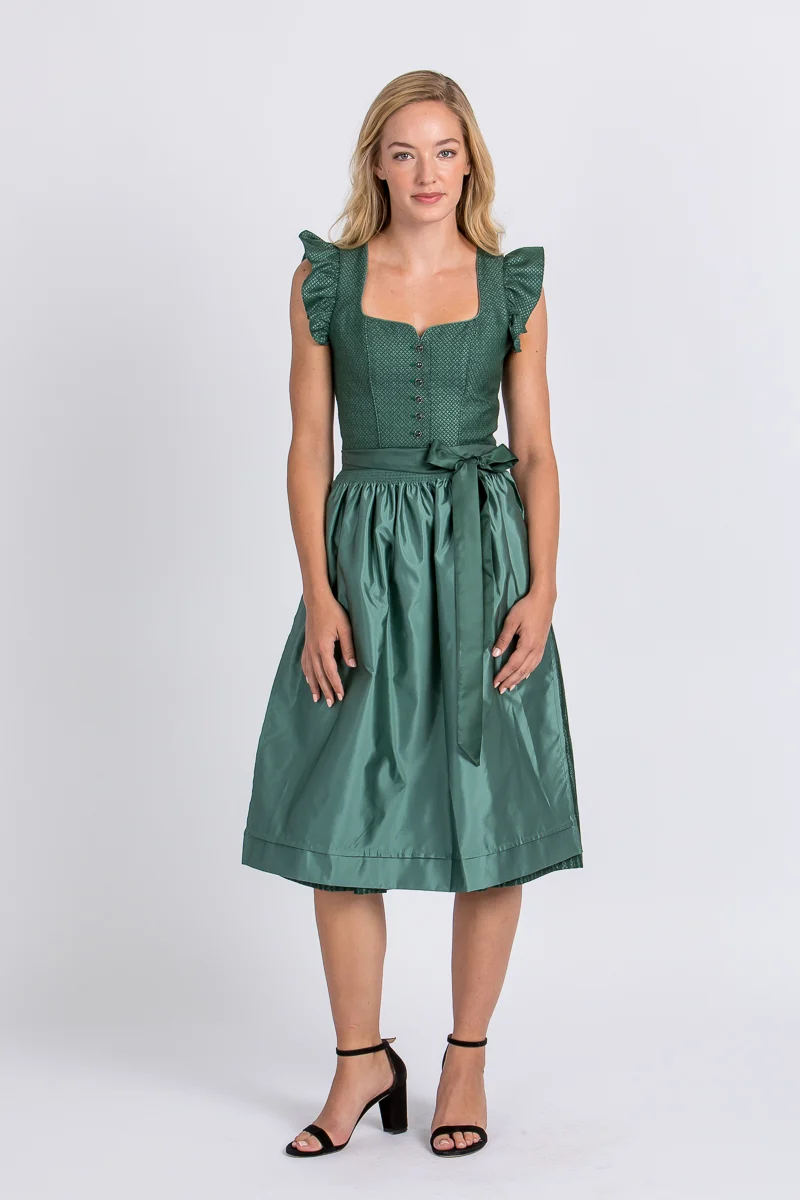 Wenger Dirndl Carolina flaschengrün