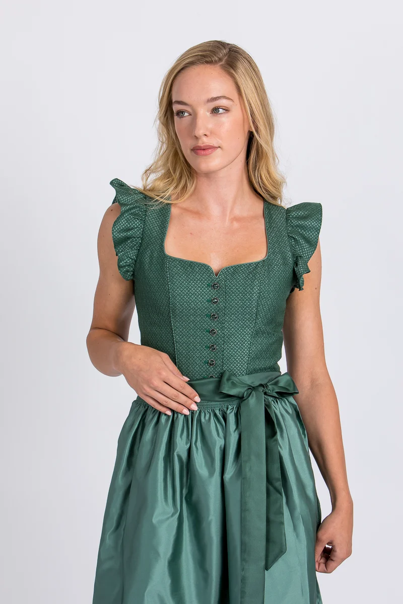 Wenger Dirndl Carolina flaschengrün