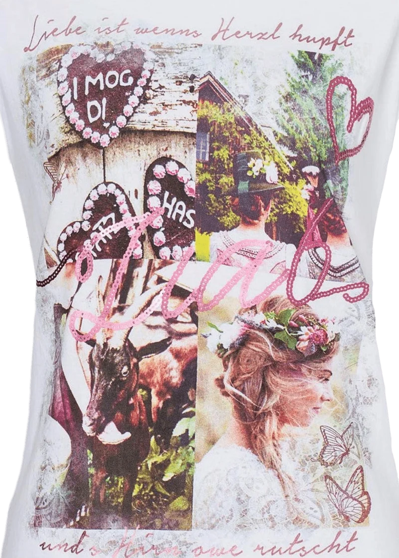 Kinder Madlshirt, HangOwear, Iska Kids, weiß