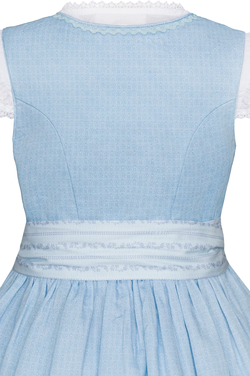 Kinder-Baumwolldirndl mit Flügelarmbluse