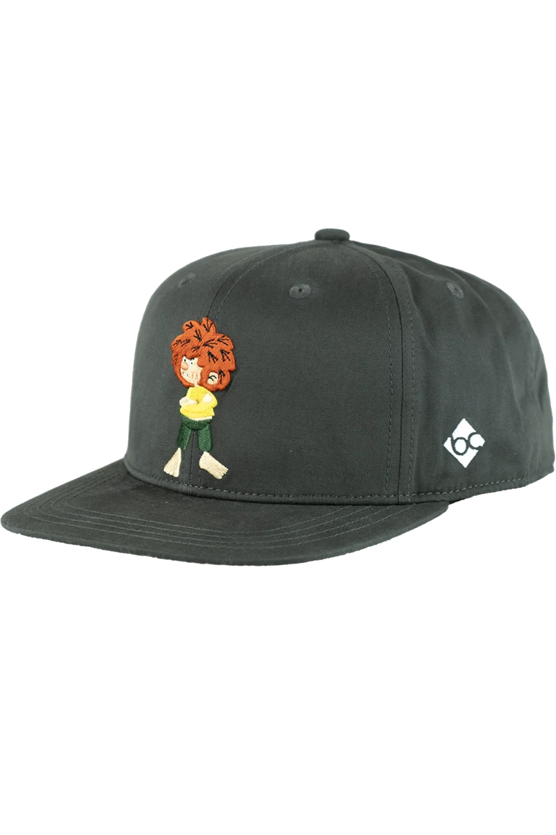 Snapback-Cap mit 3D-Pumuckl-Stickerei