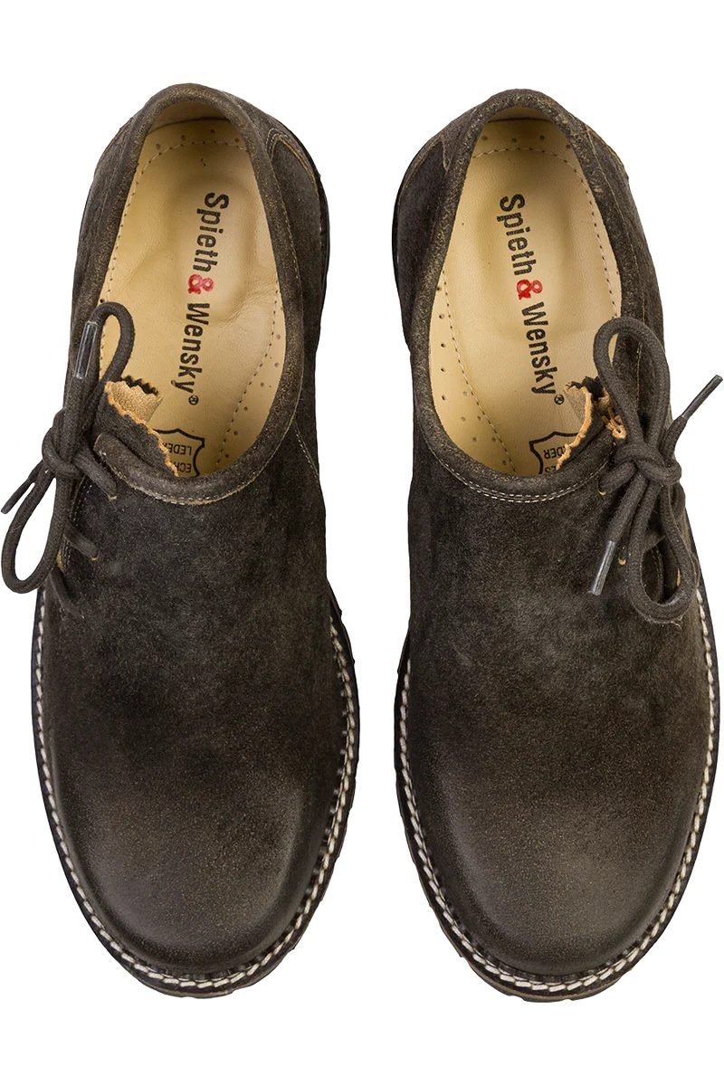 Herren Trachtenhaferlschuhe aus Wildbock-Leder