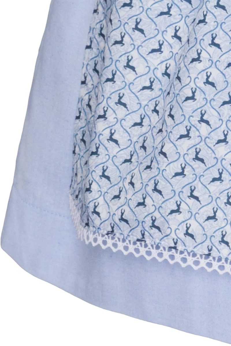 Mädchen Dirndl mit Baumwollschürze