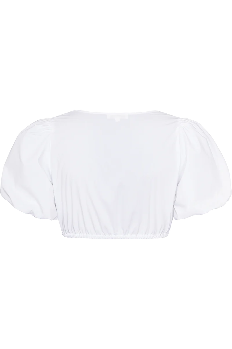 Dirndlbluse elastisch und aus weicher Bambus-Qualität