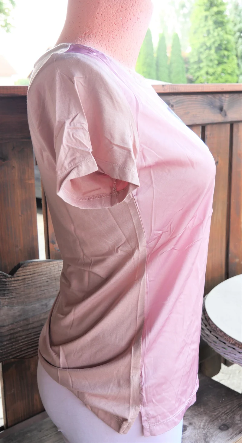 Trachtenshirt, Krüger Madl, Rosé, It's all Wiesen