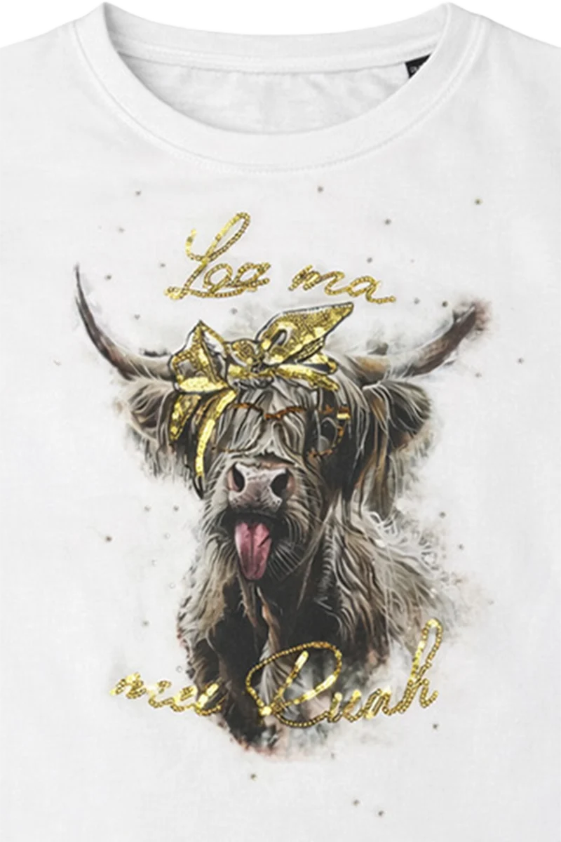 Kinder Trachtenshirt 'Loss ma mei Ruah'