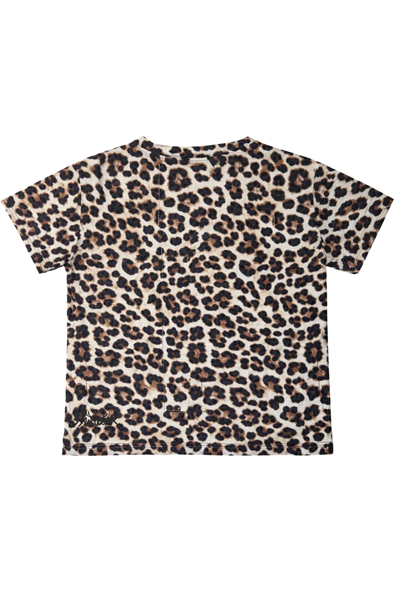 Mädchen Trachtenshirt mit Animalprint