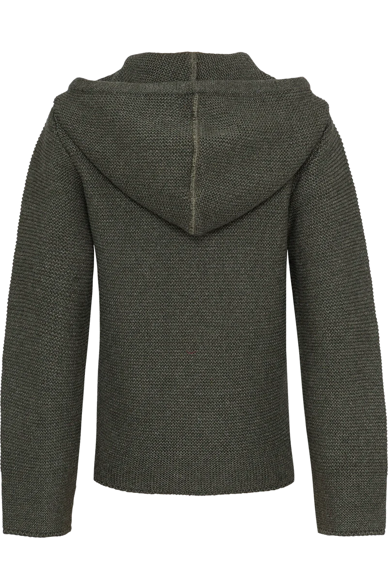 Kinder Trachtenjacke Strick mit Hornknöpfe