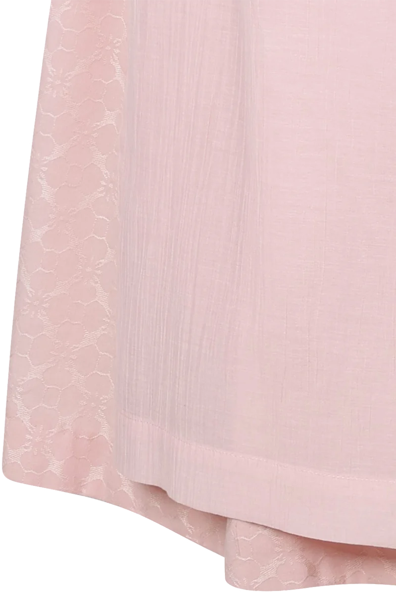 Dirndl 75cm mit Jacquardmuster und Reißverschluss