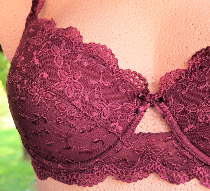 Dirndl BH, Nina von C., burgund, Push up