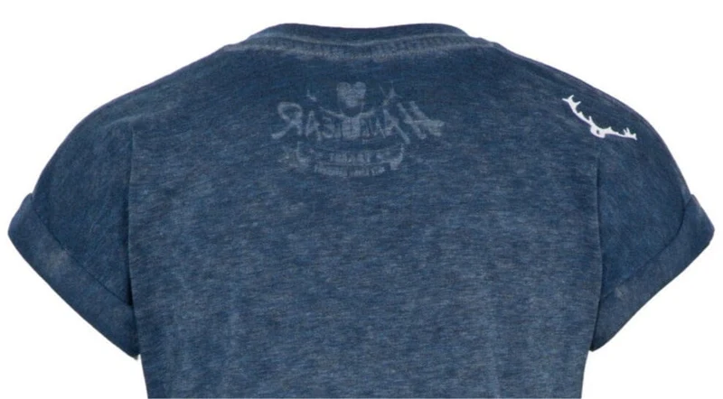 Kinder Madlshirt, HangOwear, Romy Kids, blau, 110/116