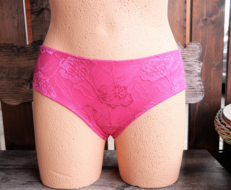 Panty Hipster, Slip, After Eden, Pink, Spitze