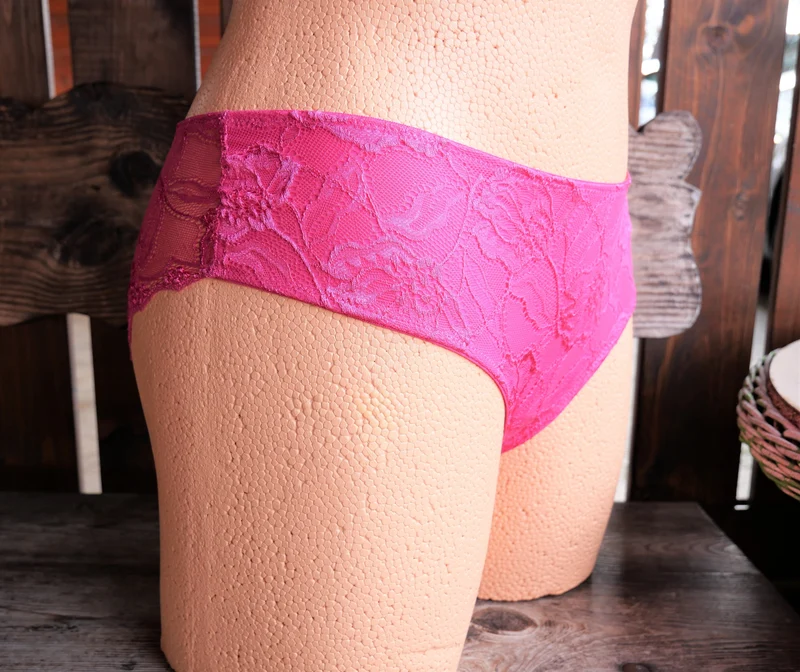 Panty Hipster, Slip, After Eden, Pink, Spitze