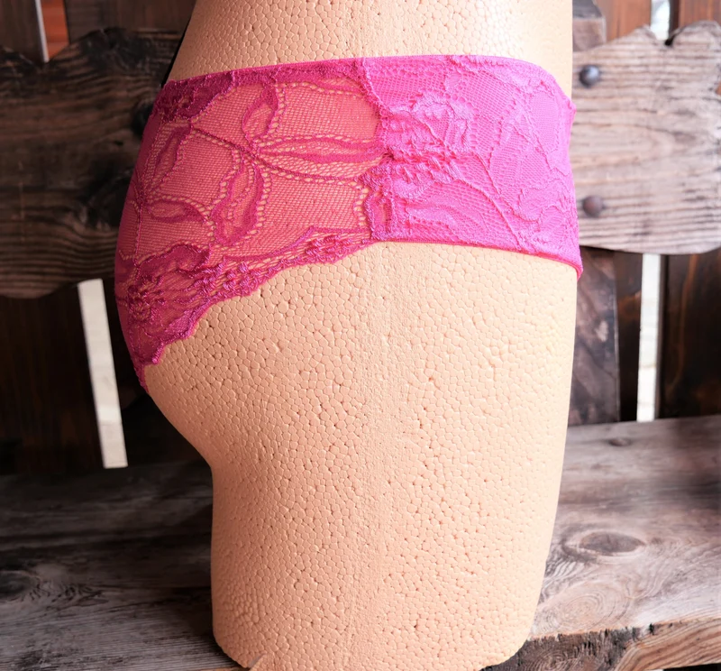 Panty Hipster, Slip, After Eden, Pink, Spitze