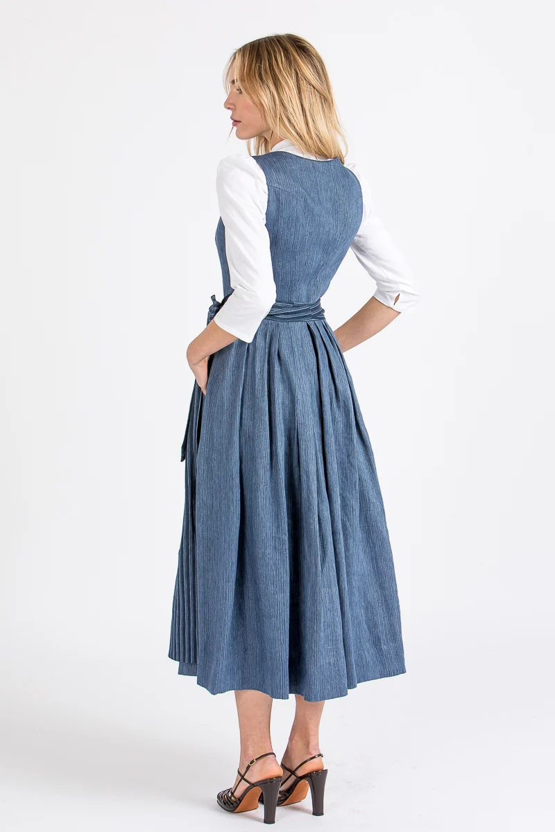 Gottseidank Dirndl Monika mao blau