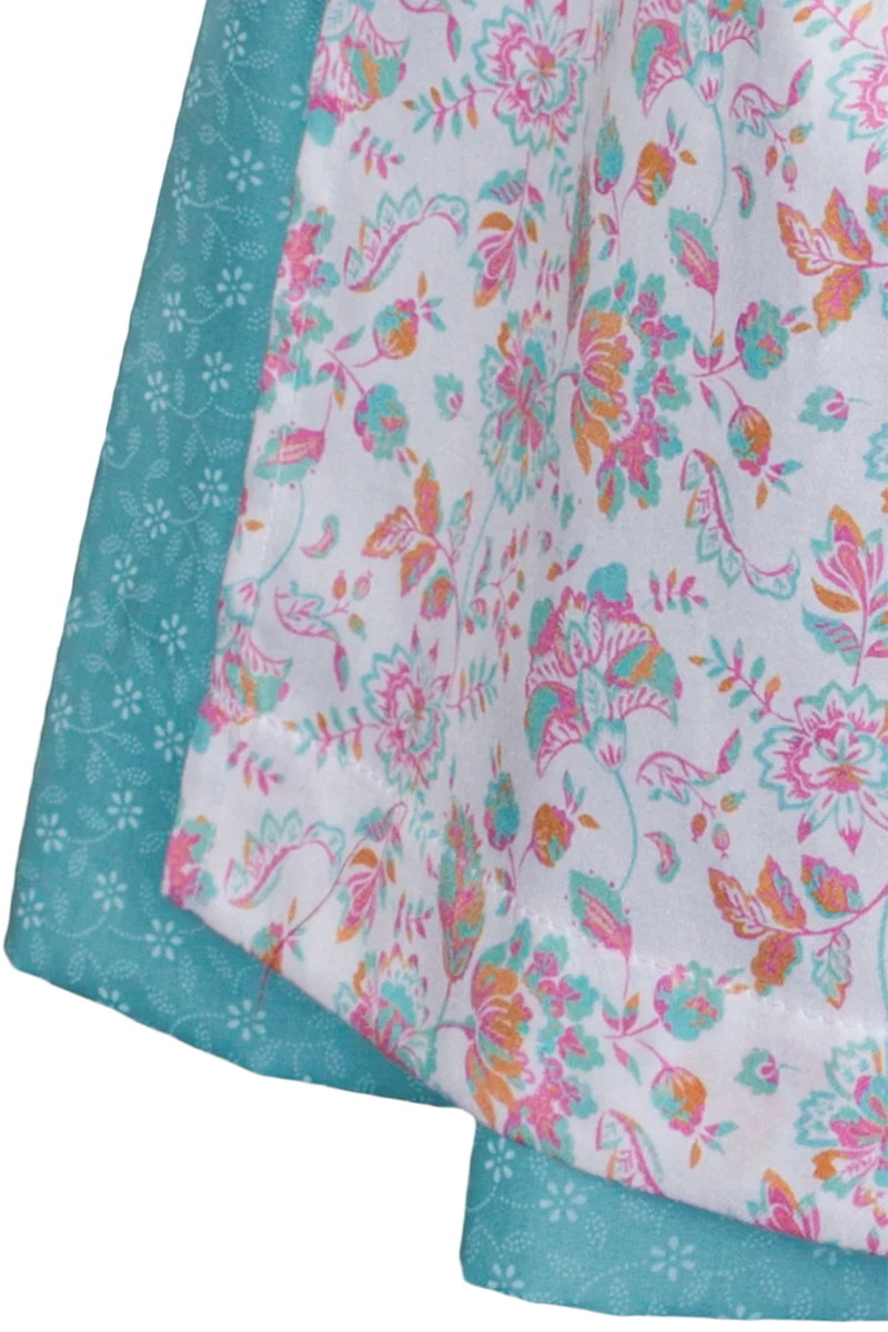 Kinder-Baumwolldirndl mit Blumenmuster