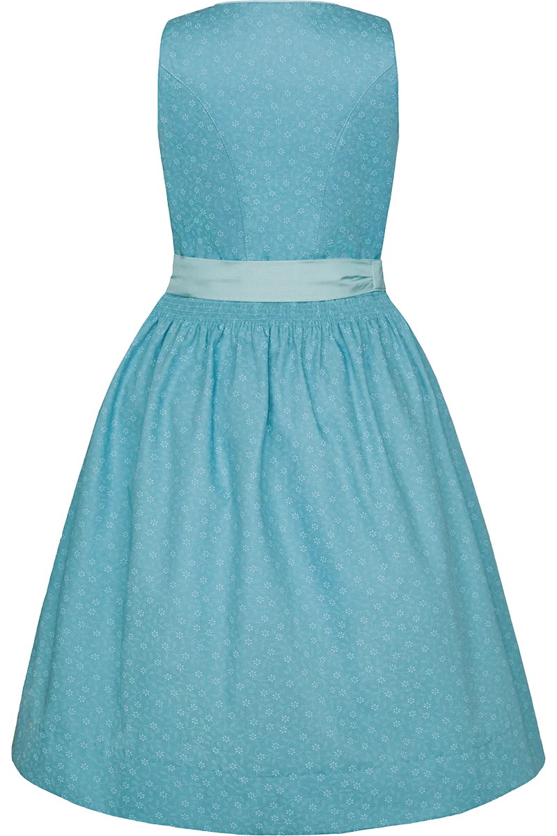 Kinder-Baumwolldirndl mit Blumenmuster