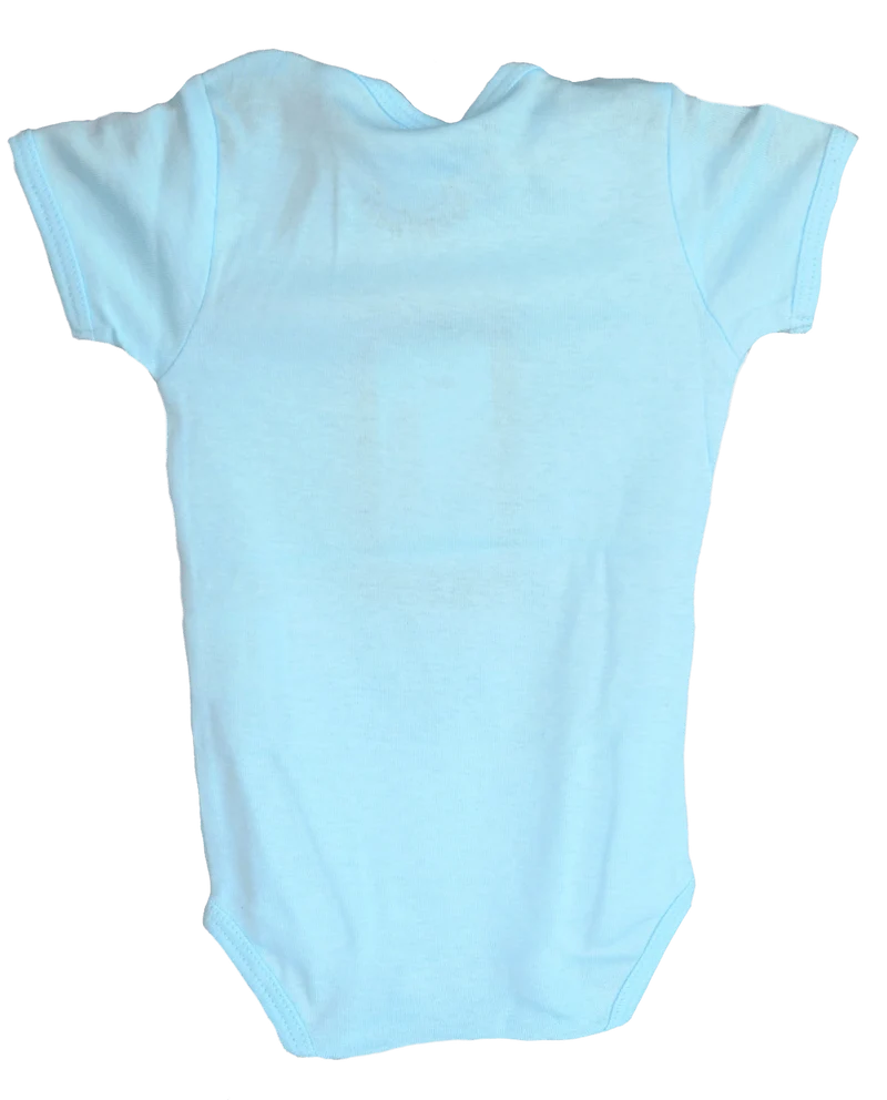 Bua Babybody, HangOwear, hellblau, Schnuller Jaga
