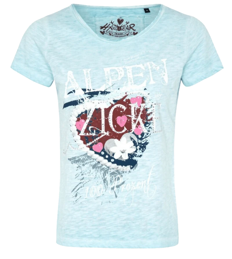 Kinder Madlshirt, HangOwear, Evi Kids, blau