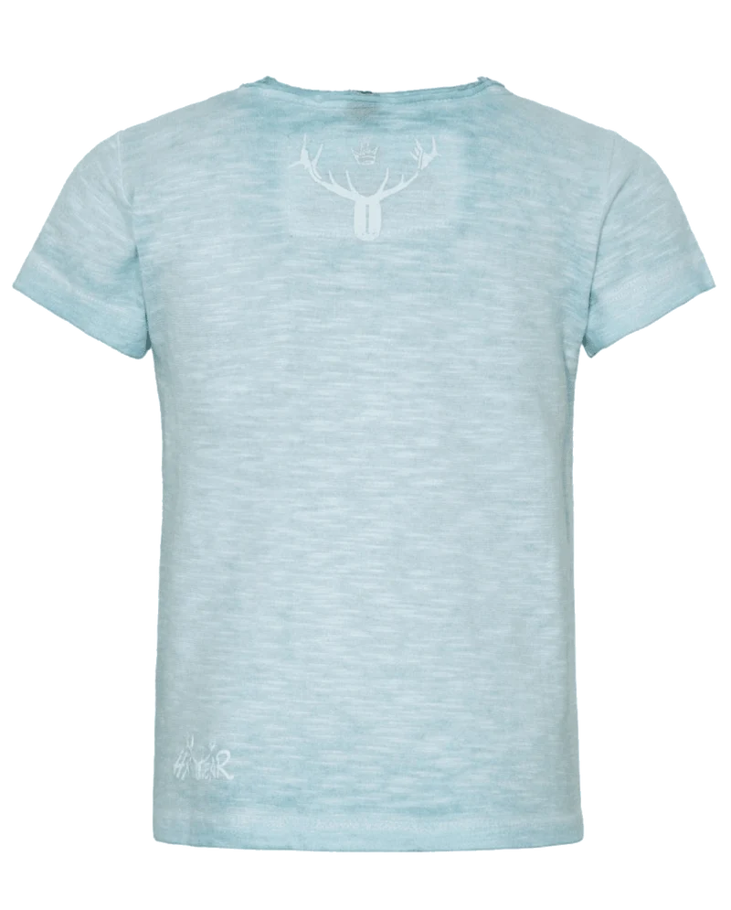 Kinder Madlshirt, HangOwear, Evi Kids, blau