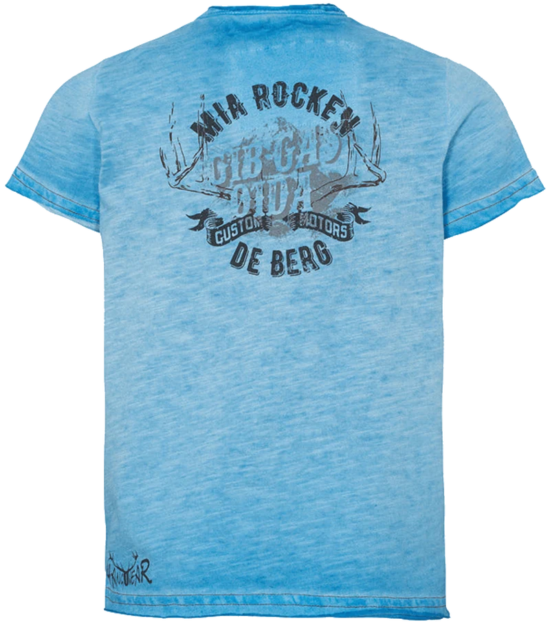 Kinder Buamshirt, HangOwear, Till Kids, blau, AR