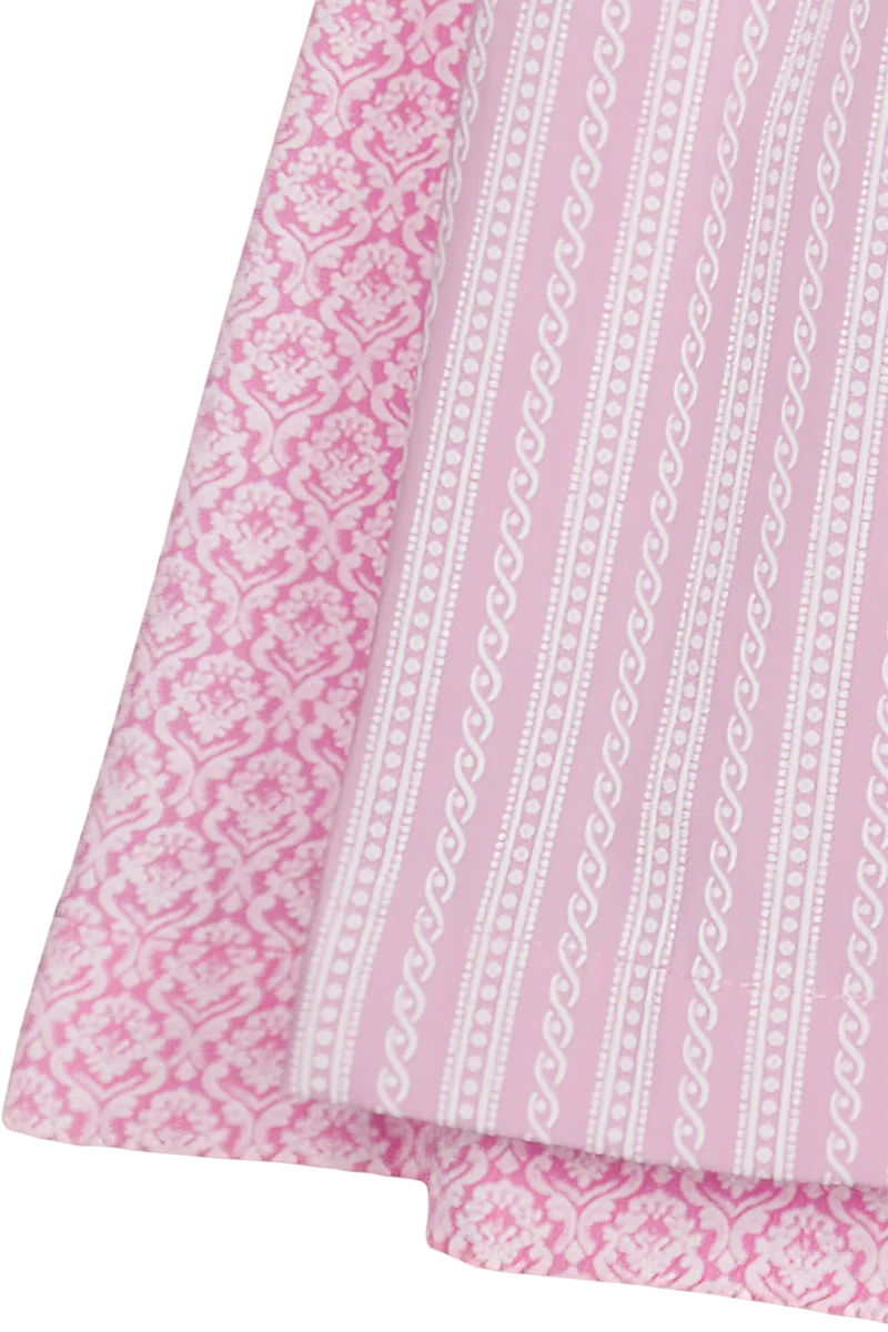 Mädchen Dirndl mit Bluse - rosa