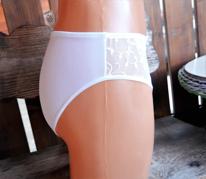Jazzpant, Slip, Nina von C., weiß, Spitze