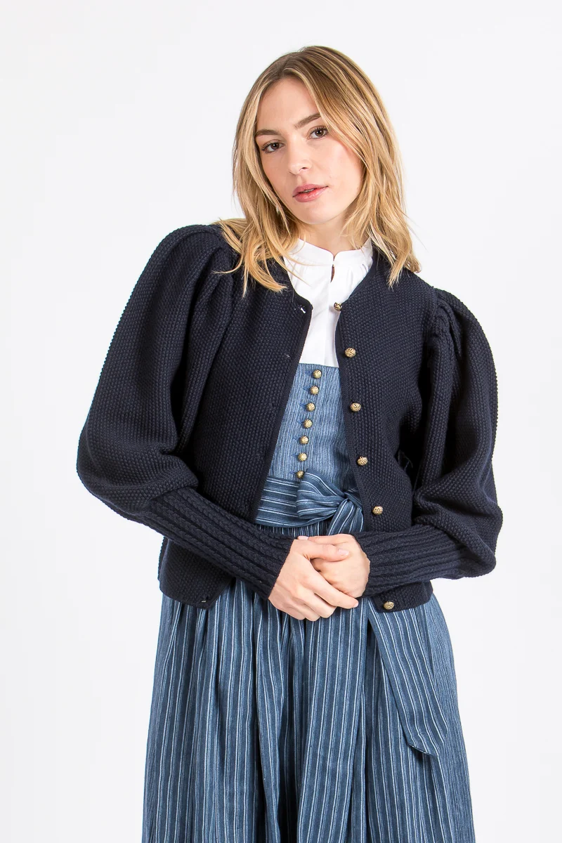 Gottseidank Strickjacke Gisela marine
