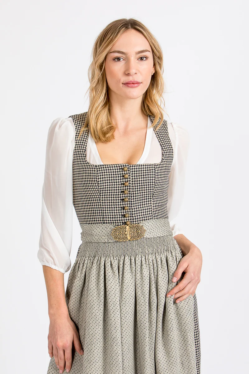 Gottseidank Dirndl Monika navy sesam