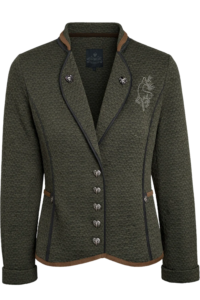 Damen Trachtenjacke mit Struktur und Stretchanteil