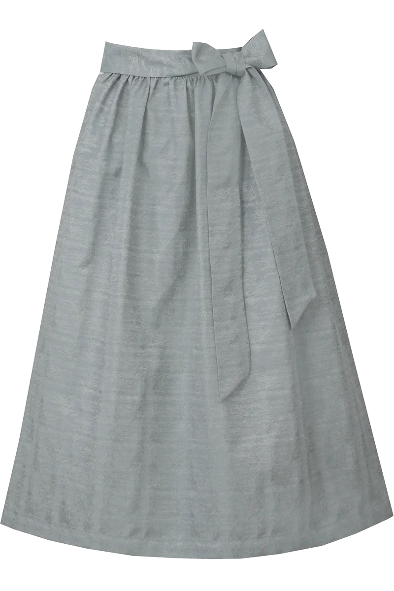 Midi-Dirndlschürze mit floralem Muster