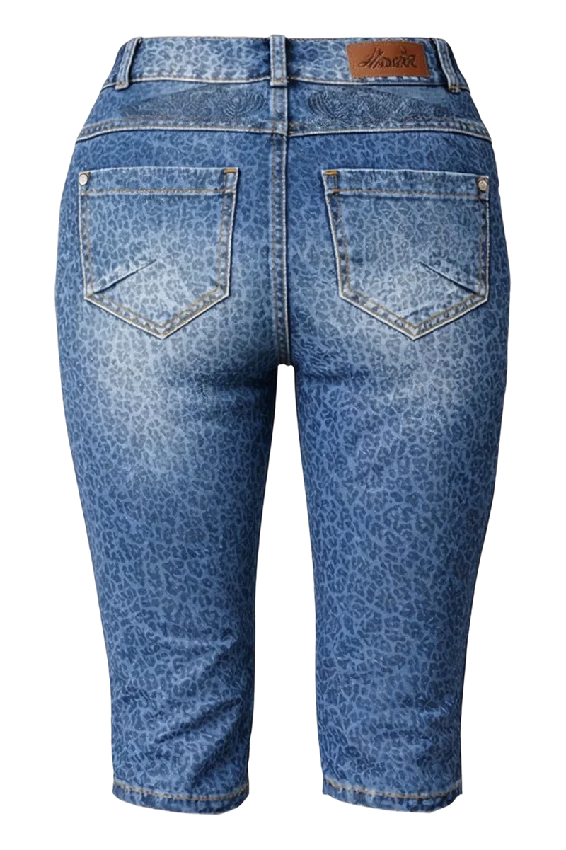 MODELL: HENDRINA DENIM KNIEBUND LEO