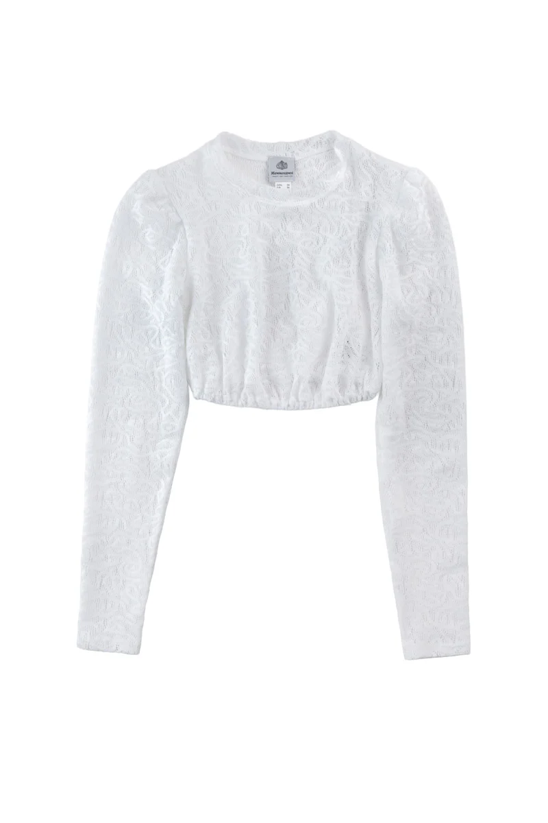 Hammerschmid Spitzen Dirndlbluse Alina weiß