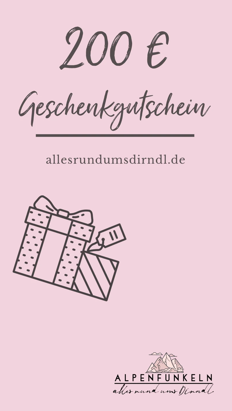 Alpenfunkeln Geschenkgutschein