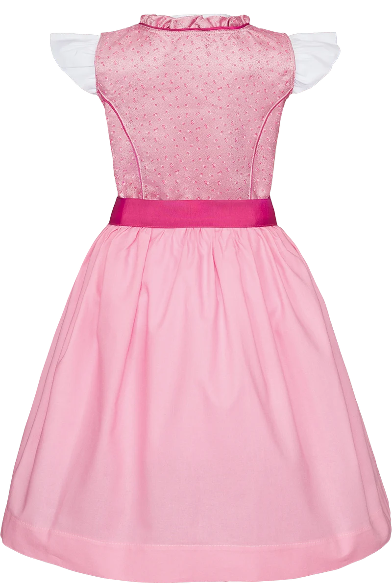 Kinderdirndl floral mit Flügelarm-Dirndlbluse