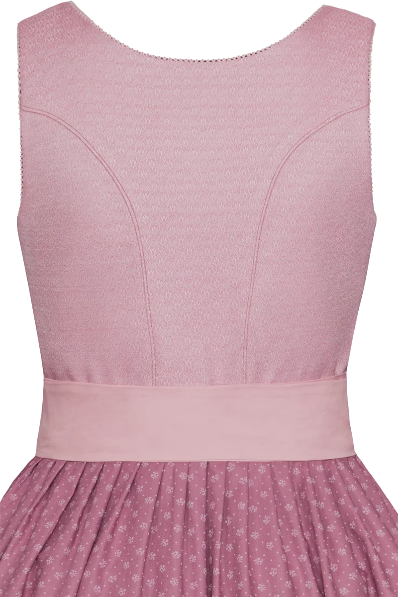 Umstandsdirndl gemustert 80cm - beere