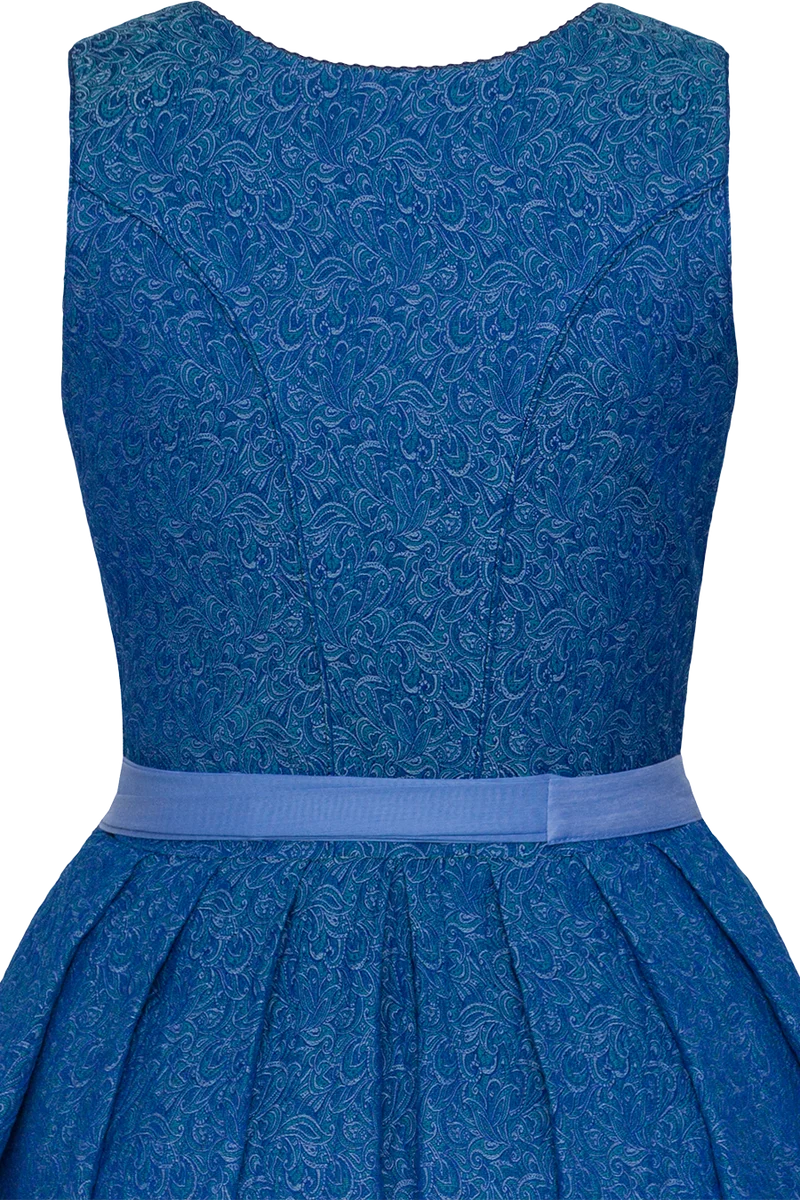 Dirndl in Midilänge mit Herzausschnitt