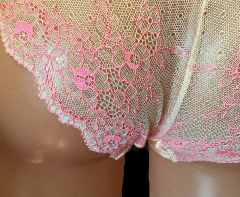 Panty, Brasil Slip, After Eden, Spitze, Pfirsich