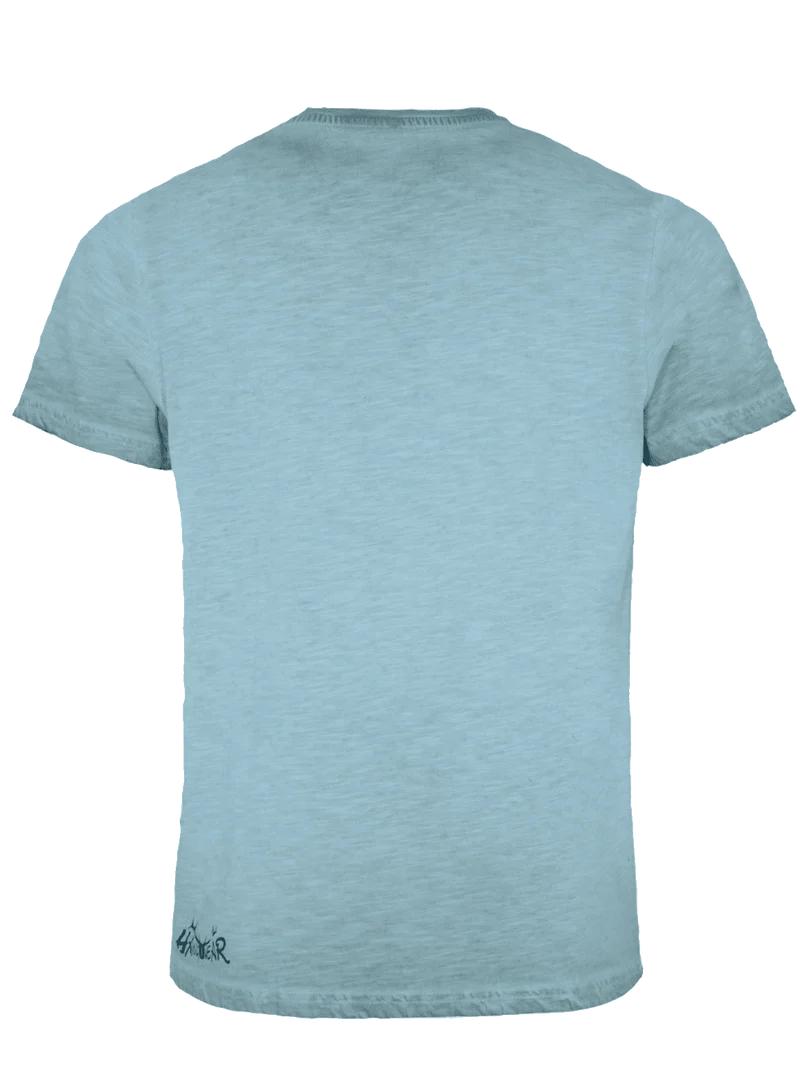 Herrenshirt, Trachten Shirt, HangOwear, Roland blau