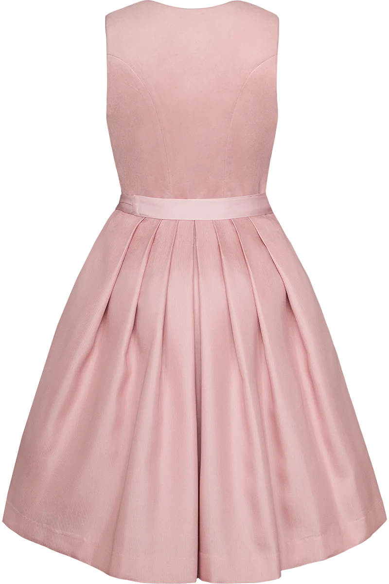 Mittellanges Dirndl mit Samtmieder