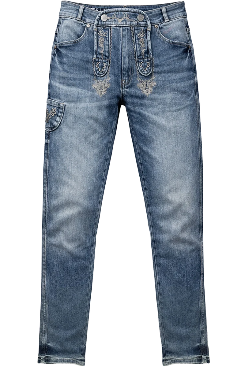 Herren Trachtenjeans lang