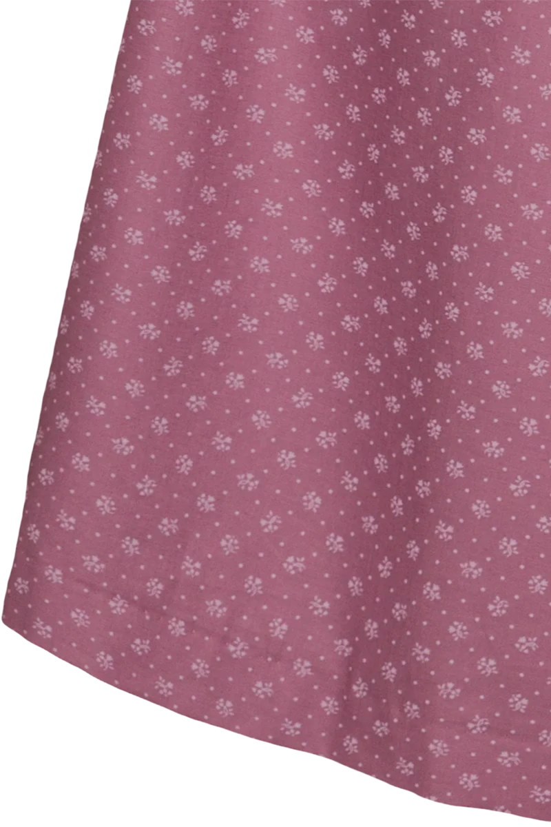 Umstandsdirndl mit Streublumen-Muster - beere