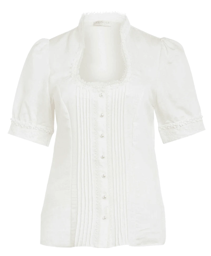 Trachtenbluse, Trachtenbluse, Krüger, Sue, ecru
