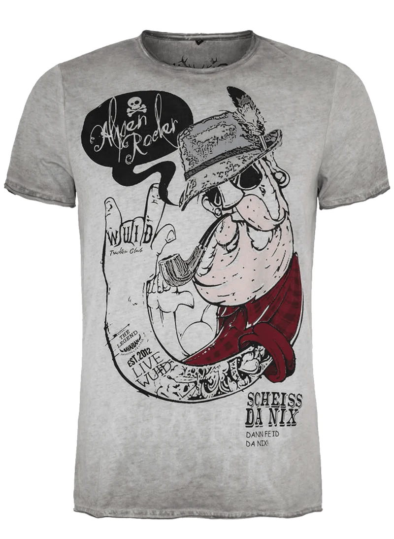 Kinder Buamshirt, HangOwear, Richy Kids, beige