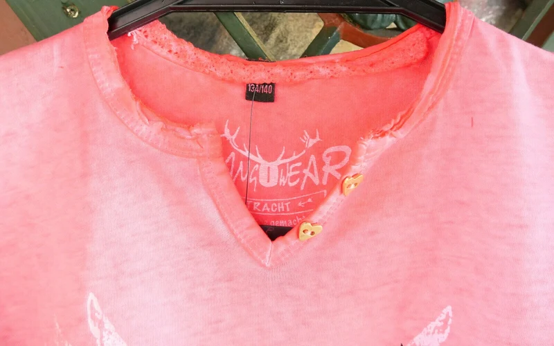 Kinder Madlshirt, HangOwear, Rike, Pink, rot, Herz, AR