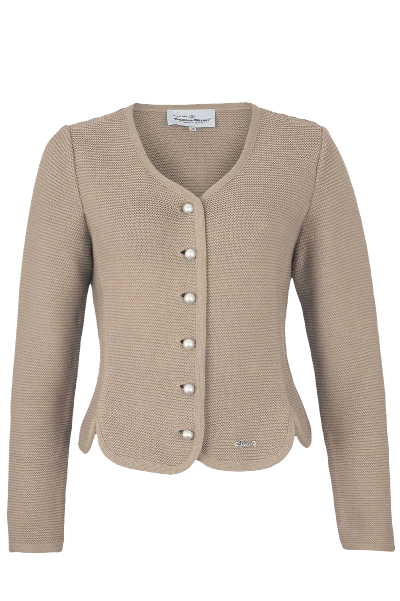 Damen Strickjacke tailliert