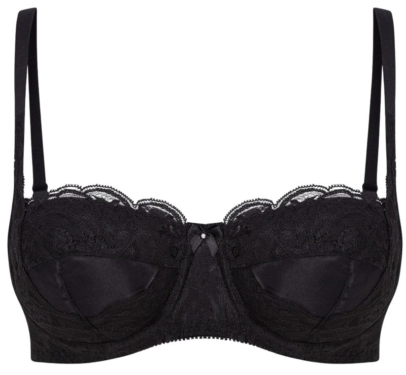 Dirndl BH, SUSA, schwarz, Push up, 8864