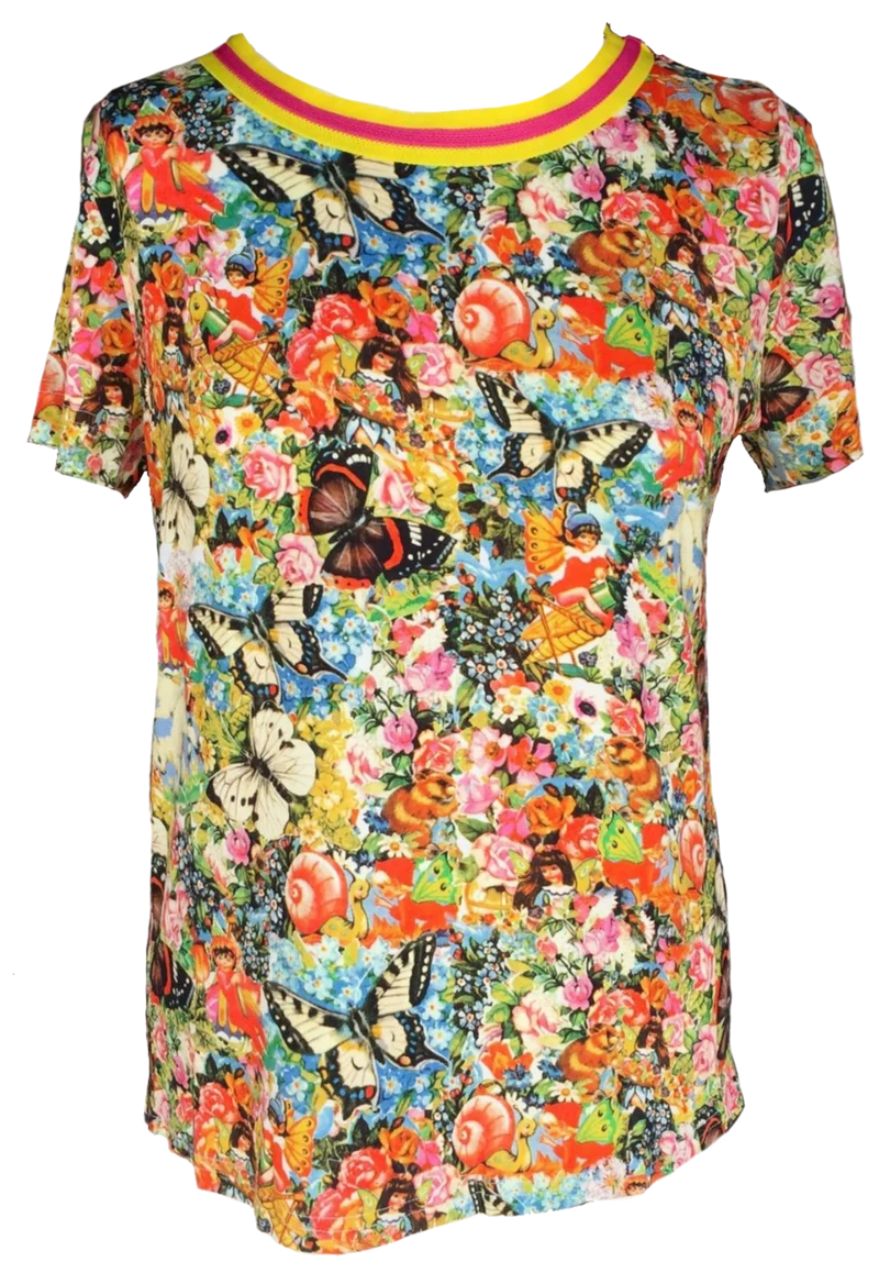 Trachtenshirt, Bluse, von&zu Basset, Picnic, Bunt, floral