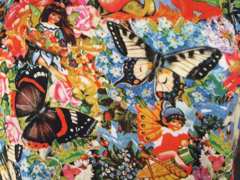 Trachtenshirt, Bluse, von&zu Basset, Picnic, Bunt, floral